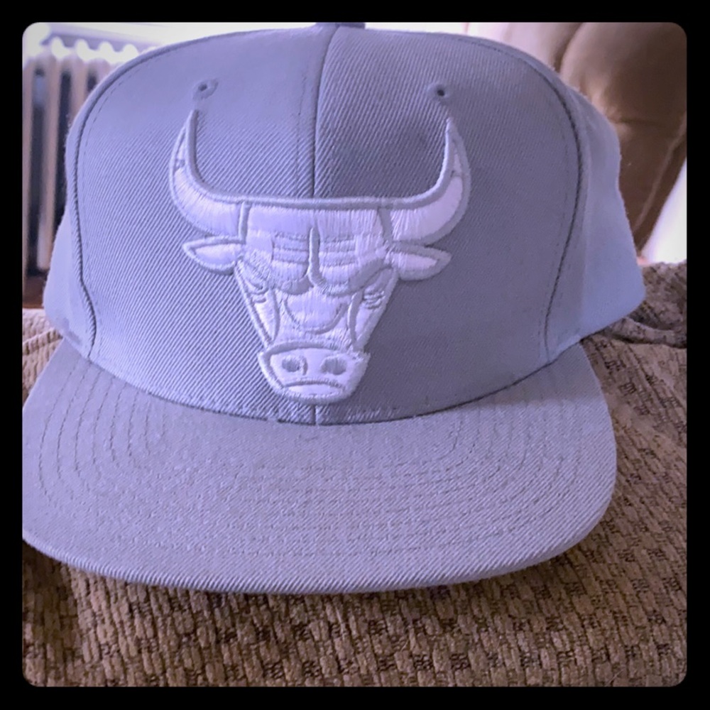 Grey and white Bulls snap back